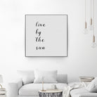 Live By The Sun by Dana Shek on GIANT ART - white digital painting