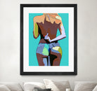 Naughty too by Rafael Salazar on GIANT ART - blue digital painting