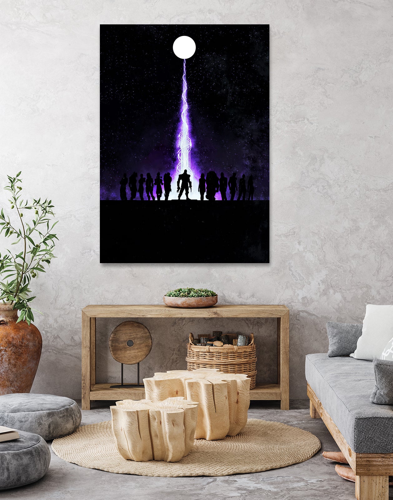 Mass Effect Vintage Poster by SucculentBurger Zolich on GIANT ART - blue character design