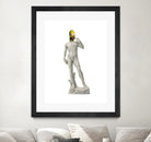 HOMER DAVID SIMPSON by Michael Benisty on GIANT ART - white photo illustration