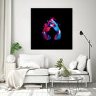 space contact by Ilya Shapko on GIANT ART - black vector illustration