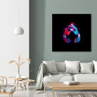 space contact by Ilya Shapko on GIANT ART - black vector illustration