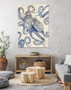 Octo Flow by Caldwell Rachel on GIANT ART - blue digital drawing