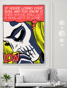 Losing Your Soul by Bily Mariano da Luz on GIANT ART - red digital drawing