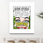 Never Go Crazy by Bily Mariano da Luz on GIANT ART - yellow digital drawing