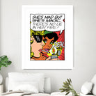 She's Mad But She's Magic by Bily Mariano da Luz on GIANT ART - red digital drawing