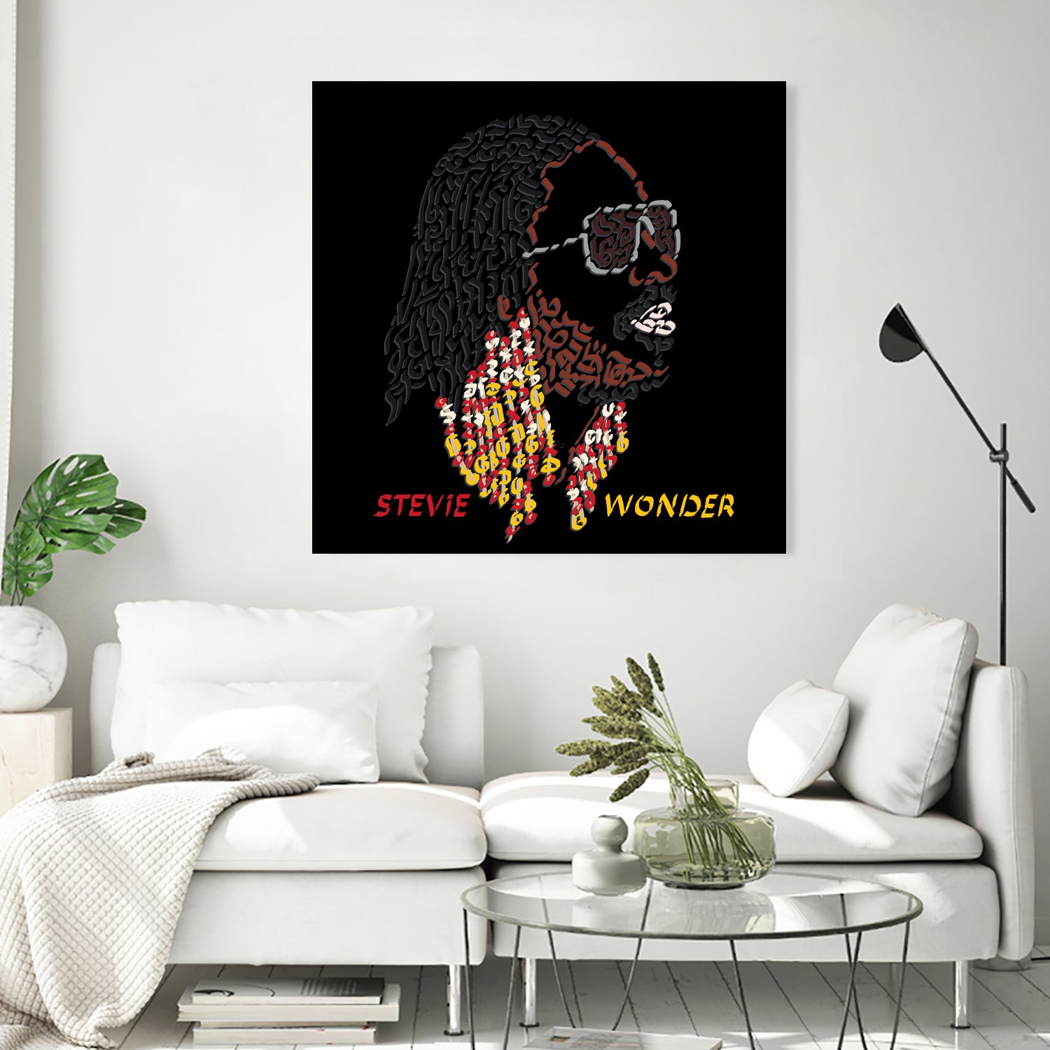 Steve Wonder by Caroline BESSIERES on GIANT ART - black character design