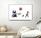 RHCP - The Getaway by Charlie Casado on GIANT ART - white character design