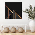 Marble Geometry 035 by Jelena Obradovic on GIANT ART - black vector illustration