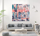 Downtown Funk by Insiyah Shahpurwalla on GIANT ART - orange photo illustration
