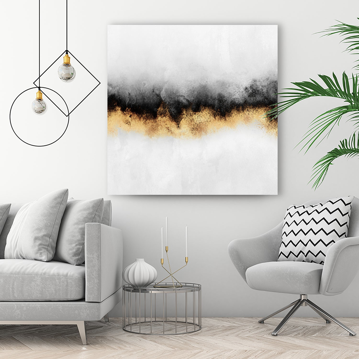 Sky 2 by Elisabeth Fredriksson on GIANT ART - gray mixed media