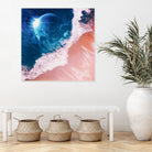 Rebel wave by Jorge Luis Miraldo on GIANT ART - blue digital painting