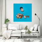 Music from Outer Space by Jason Ratliff on GIANT ART - blue digital painting