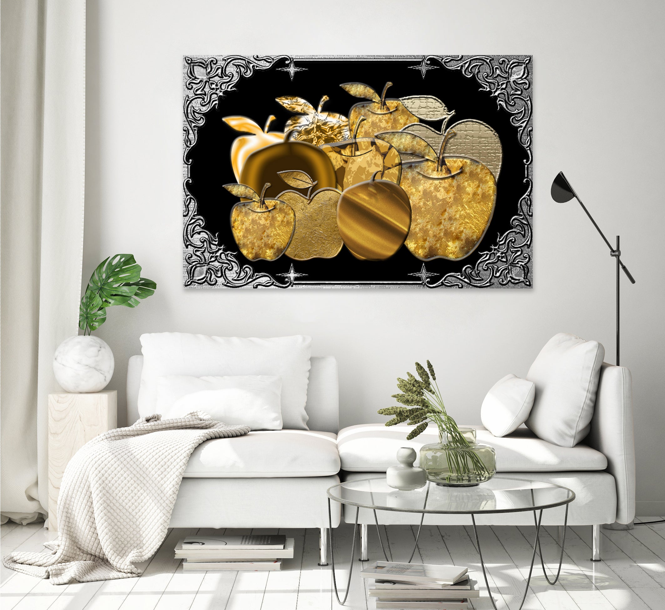 Proverbs 25:11 by Casey Bell on GIANT ART - yellow photo manipulation