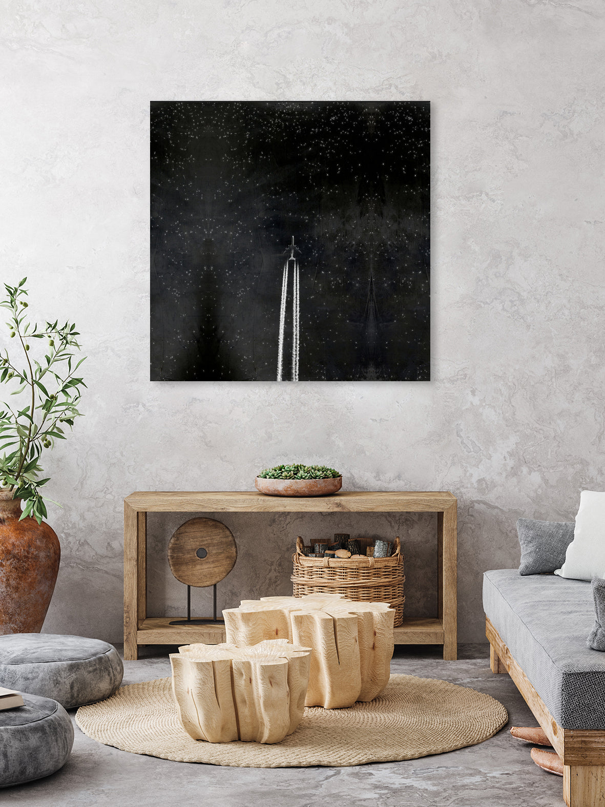 starflight by Dirk Wüstenhagen on GIANT ART - black photo manipulation