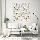 Hummingbird & Flower II by Dana Shek on GIANT ART - white digital painting