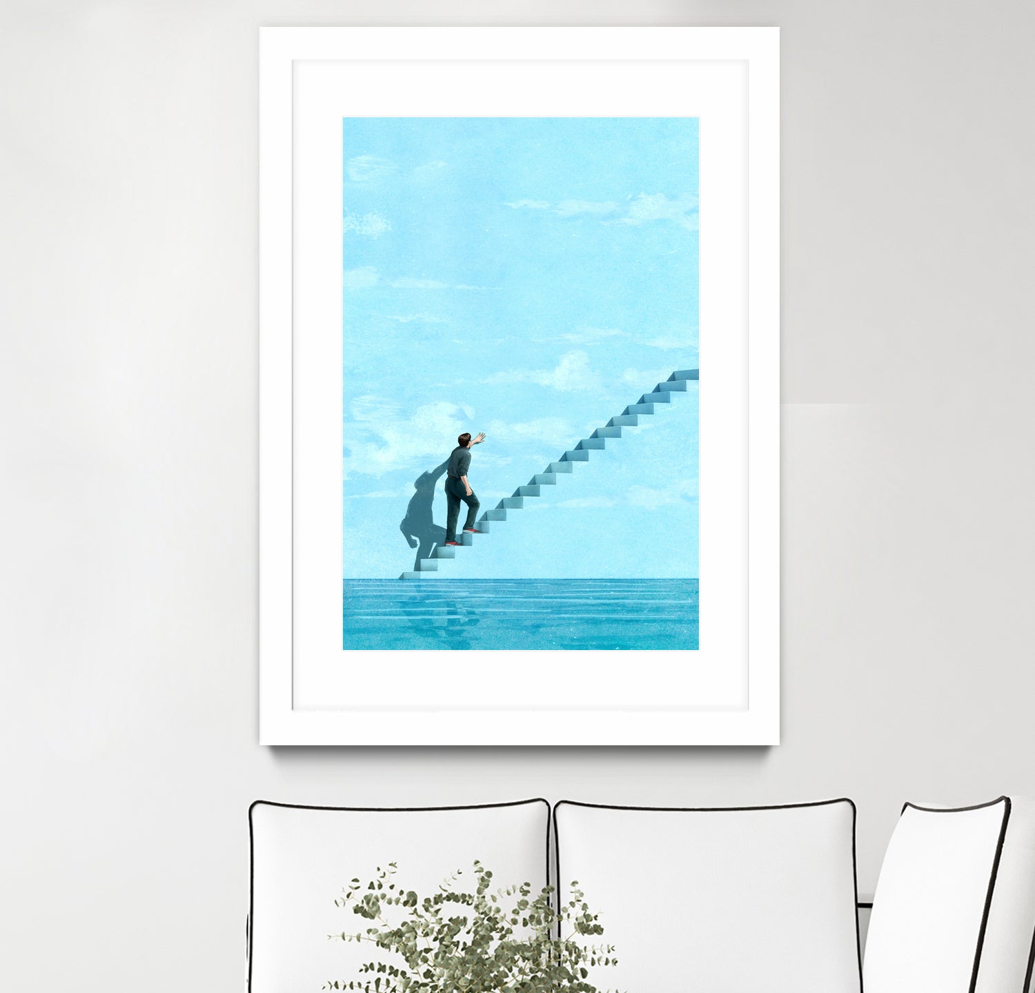 The Exit by Jason Ratliff on GIANT ART - blue digital painting