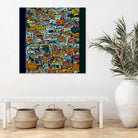 Guanajuato by Jeffrey Irwin on GIANT ART - orange digital painting