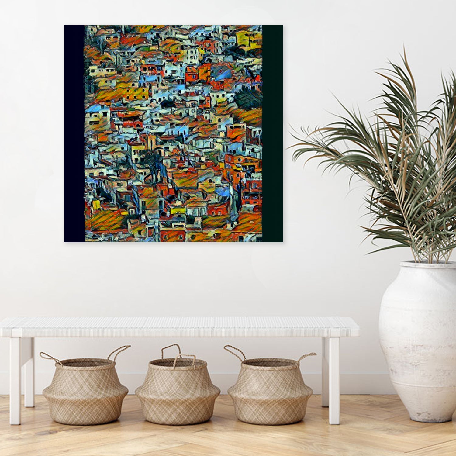Guanajuato by Jeffrey Irwin on GIANT ART - orange digital painting