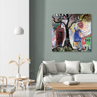 Solitary Journey by Patrice Pfeiffer on GIANT ART - blue digital painting