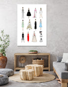 Audrey-Hepburn-Fashion by Winston Chiu on GIANT ART - white character design
