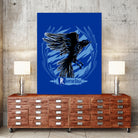 Ravenclaw by Samuel Rodrigues on GIANT ART - blue vector illustration