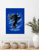 Ravenclaw by Samuel Rodrigues on GIANT ART - blue vector illustration