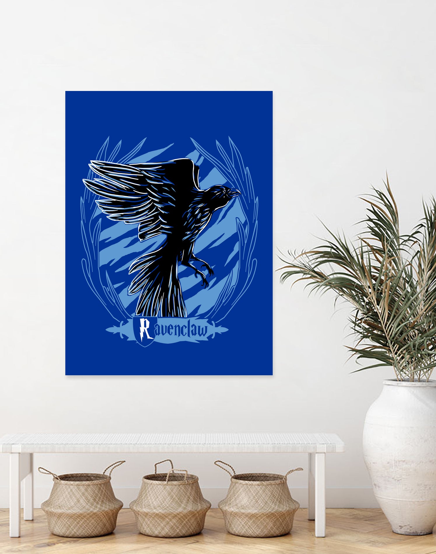 Ravenclaw by Samuel Rodrigues on GIANT ART - blue vector illustration