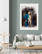 Pet by José Luis Guerrero on GIANT ART - blue digital painting