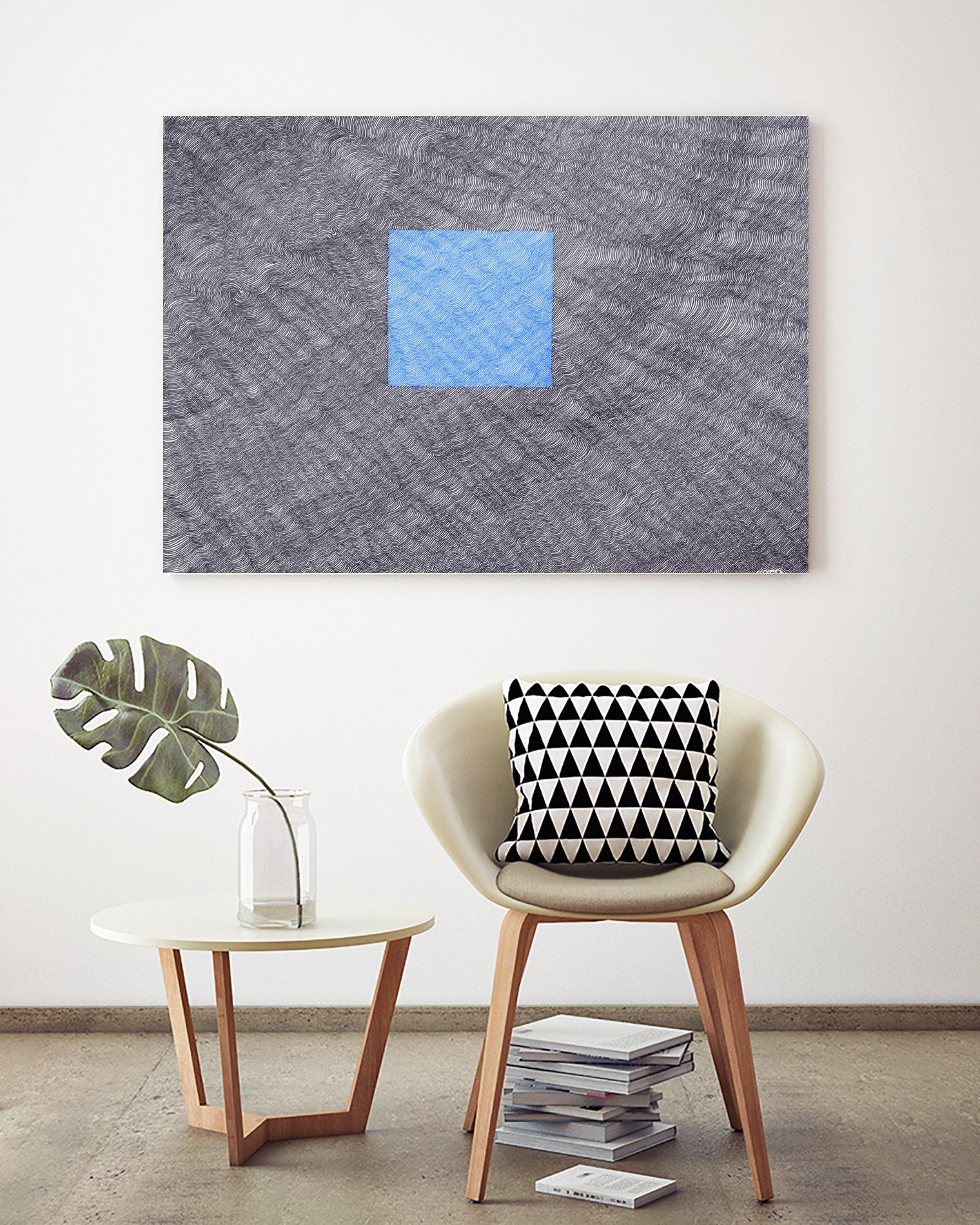 Myopic Obsession No. 7 by Victor Fitzsimons on GIANT ART - black mixed media