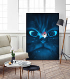 Catfish by Nicholas Ely on GIANT ART - blue digital painting