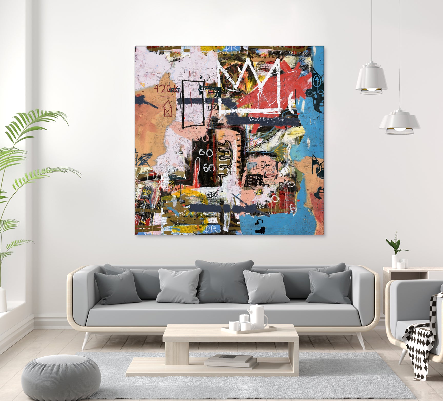Mississipi by Pink Pank on GIANT ART - pink mixed media