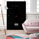 2001 A Space Odyssey by Juarez Tanure on GIANT ART - black photo illustration