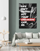 sneakers addict quotes by Artnesia on GIANT ART