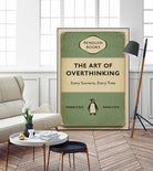 The Art of Overthinking by M Studio on GIANT ART - green positive vibes motivation