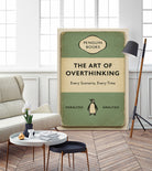 The Art of Overthinking by M Studio on GIANT ART - green positive vibes motivation