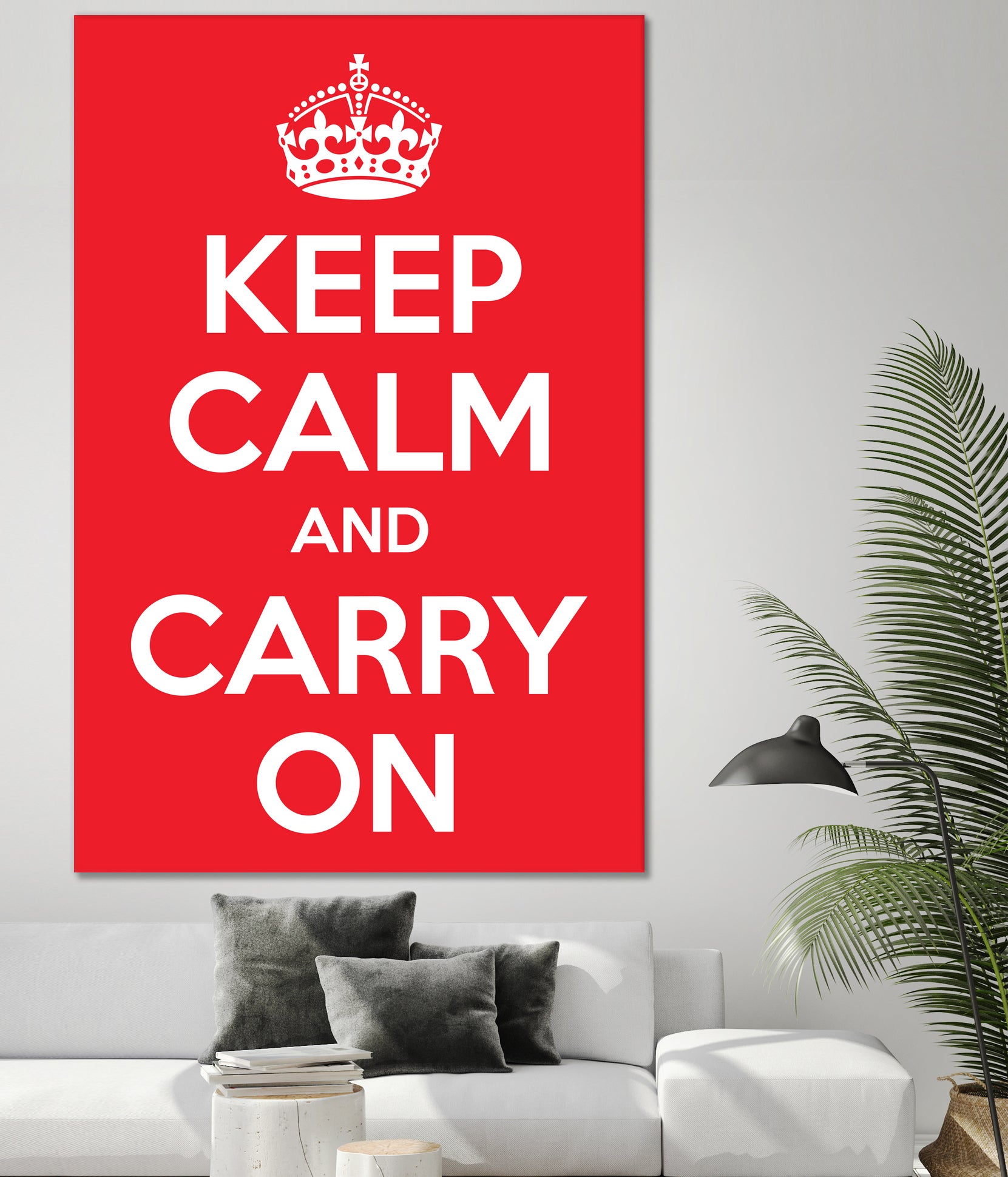 Keep Calm and Carry On by M Studio on GIANT ART - motivation