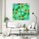 Pi_Dot_Pi_1-2_3 by Xosé Salgado on GIANT ART - orange digital square