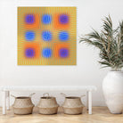 Pi_Dot_Pi_1-4_1 by Xosé Salgado on GIANT ART - orange digital vibration