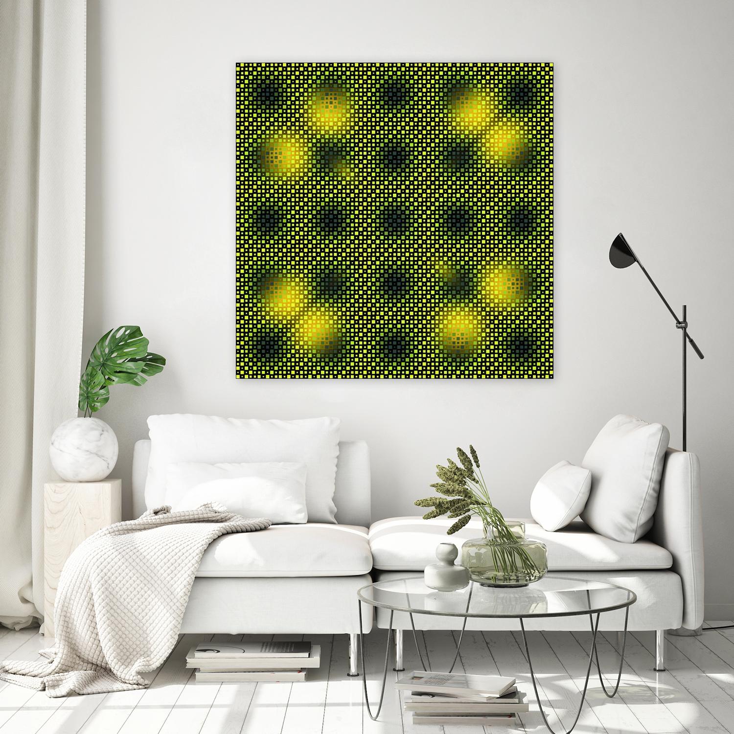 Pi_Dot_Pi_1-4_9 by Xosé Salgado on GIANT ART - black digital square