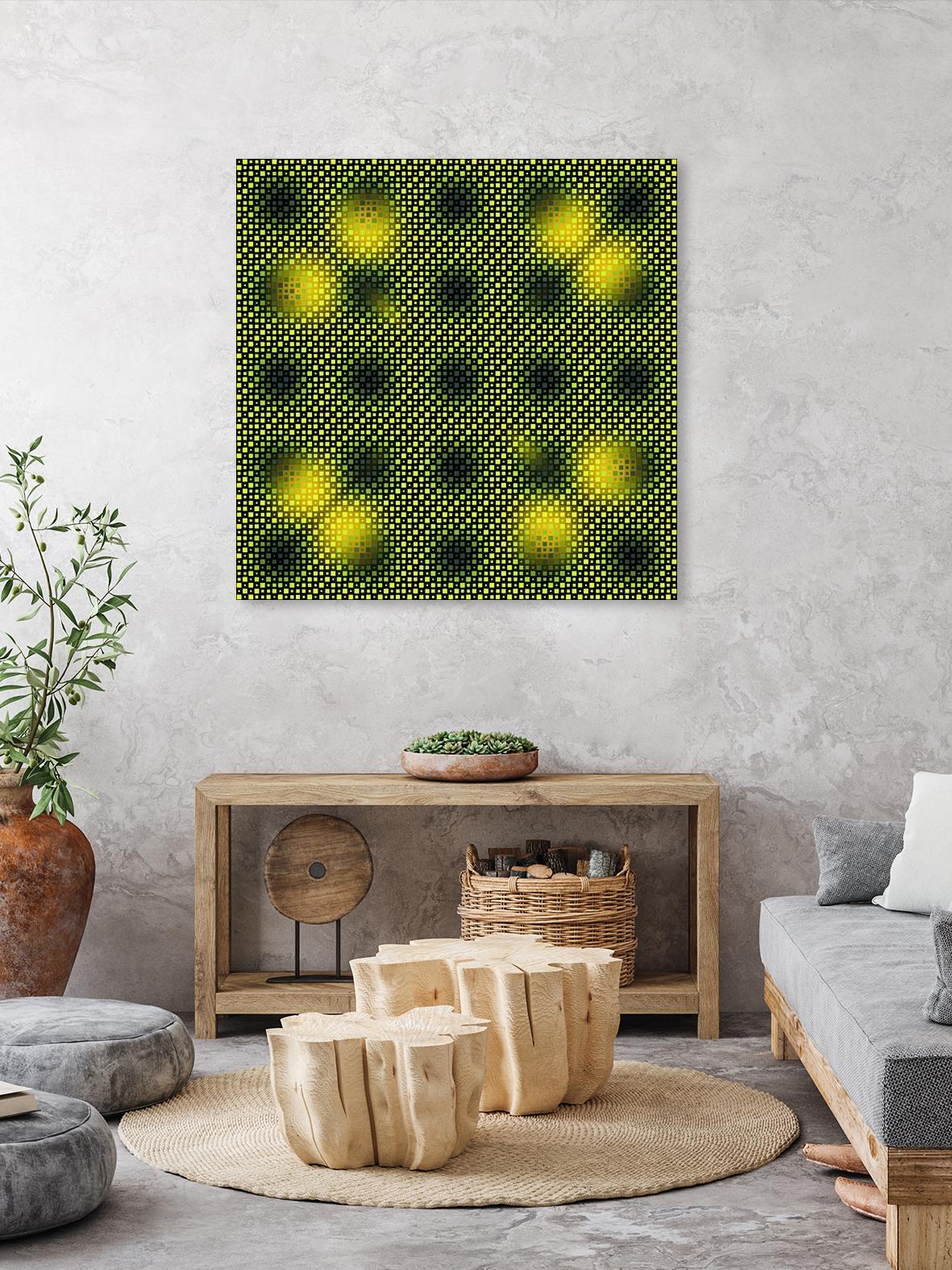 Pi_Dot_Pi_1-4_9 by Xosé Salgado on GIANT ART - black digital square