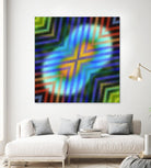 Pi_Dot_Pi_1-6_4 by Xosé Salgado on GIANT ART - green digital oval