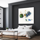 Pomme et papillon by Diane Lambin on GIANT ART - green abstract papillon