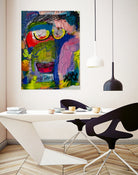 Love Wins (XXX) by Janet London on GIANT ART - flourescent colors abstract