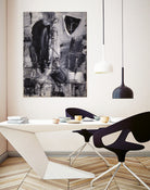 Study in Kline No 2 by Janet London on GIANT ART - black and white abstract