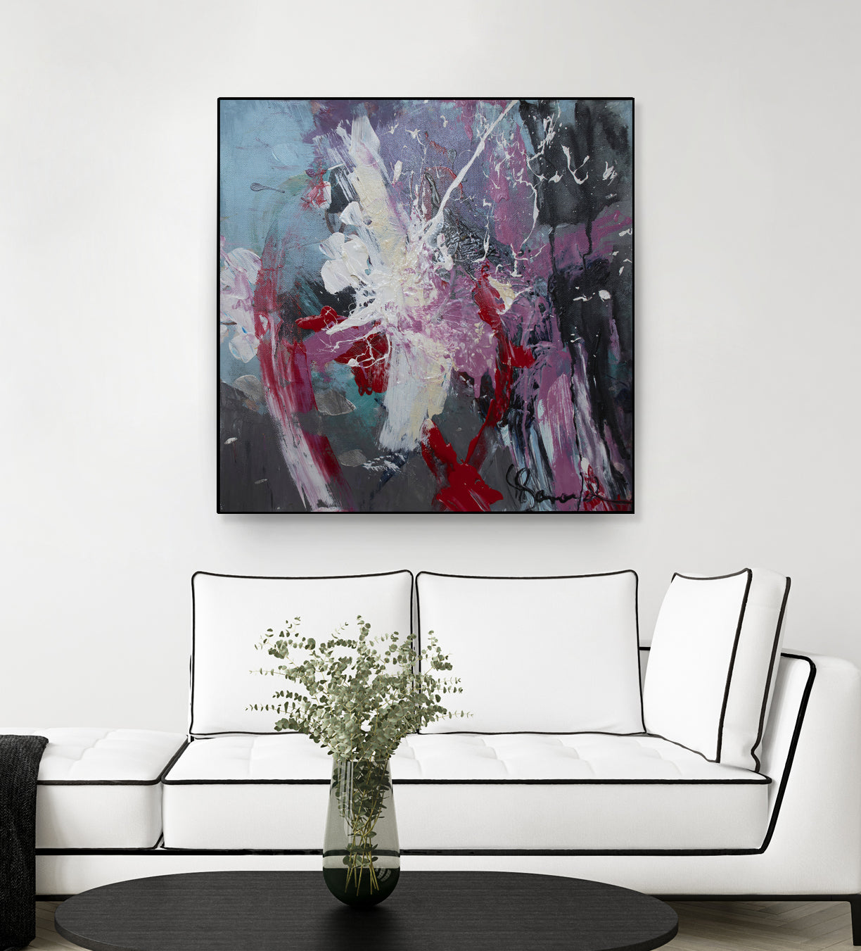 Climax by Doris Savard on GIANT ART - red