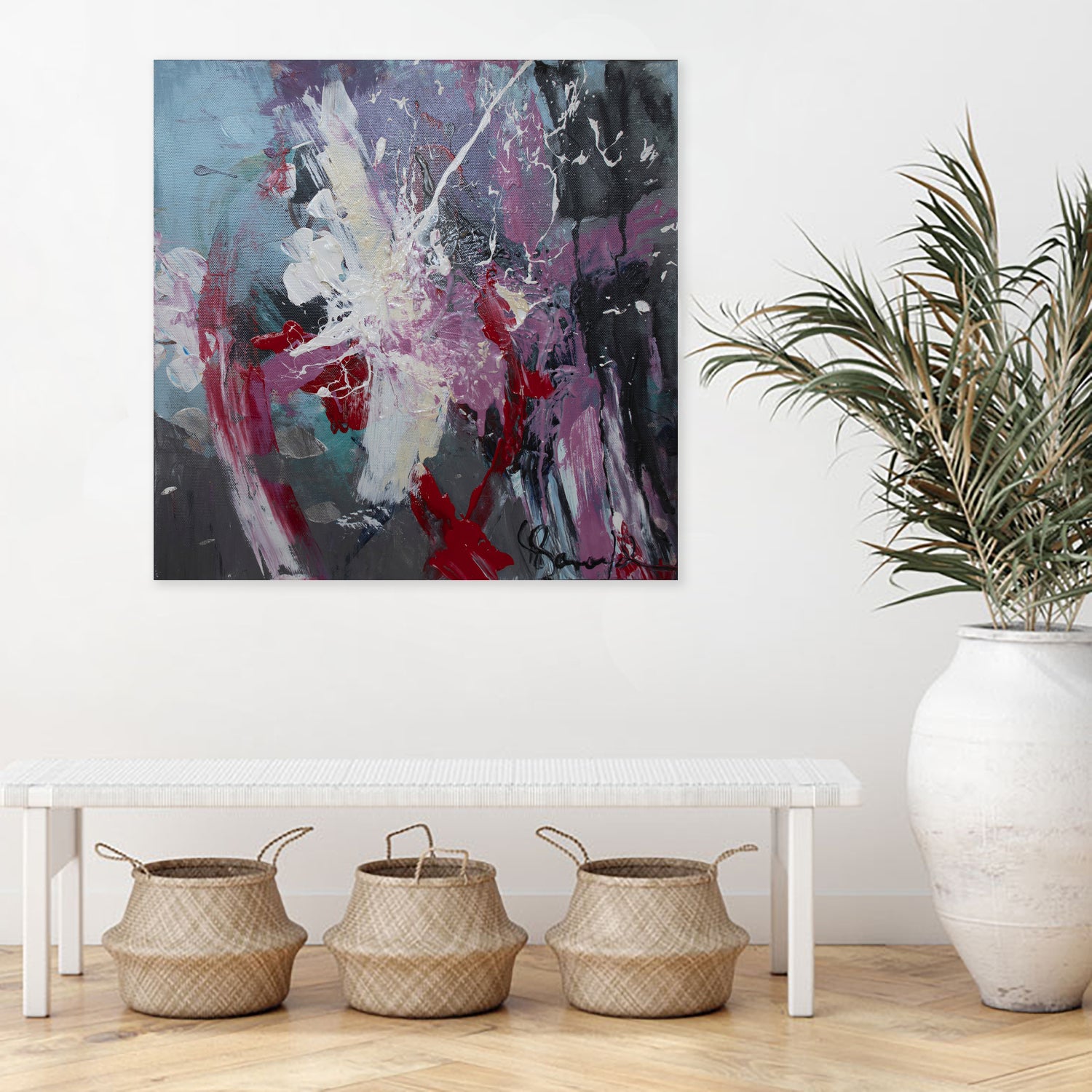 Climax by Doris Savard on GIANT ART - red