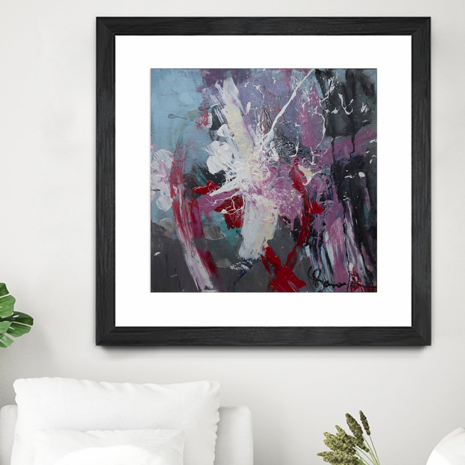 Climax by Doris Savard on GIANT ART - red