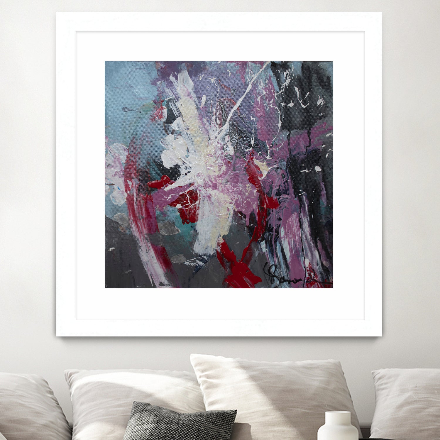 Climax by Doris Savard on GIANT ART - red