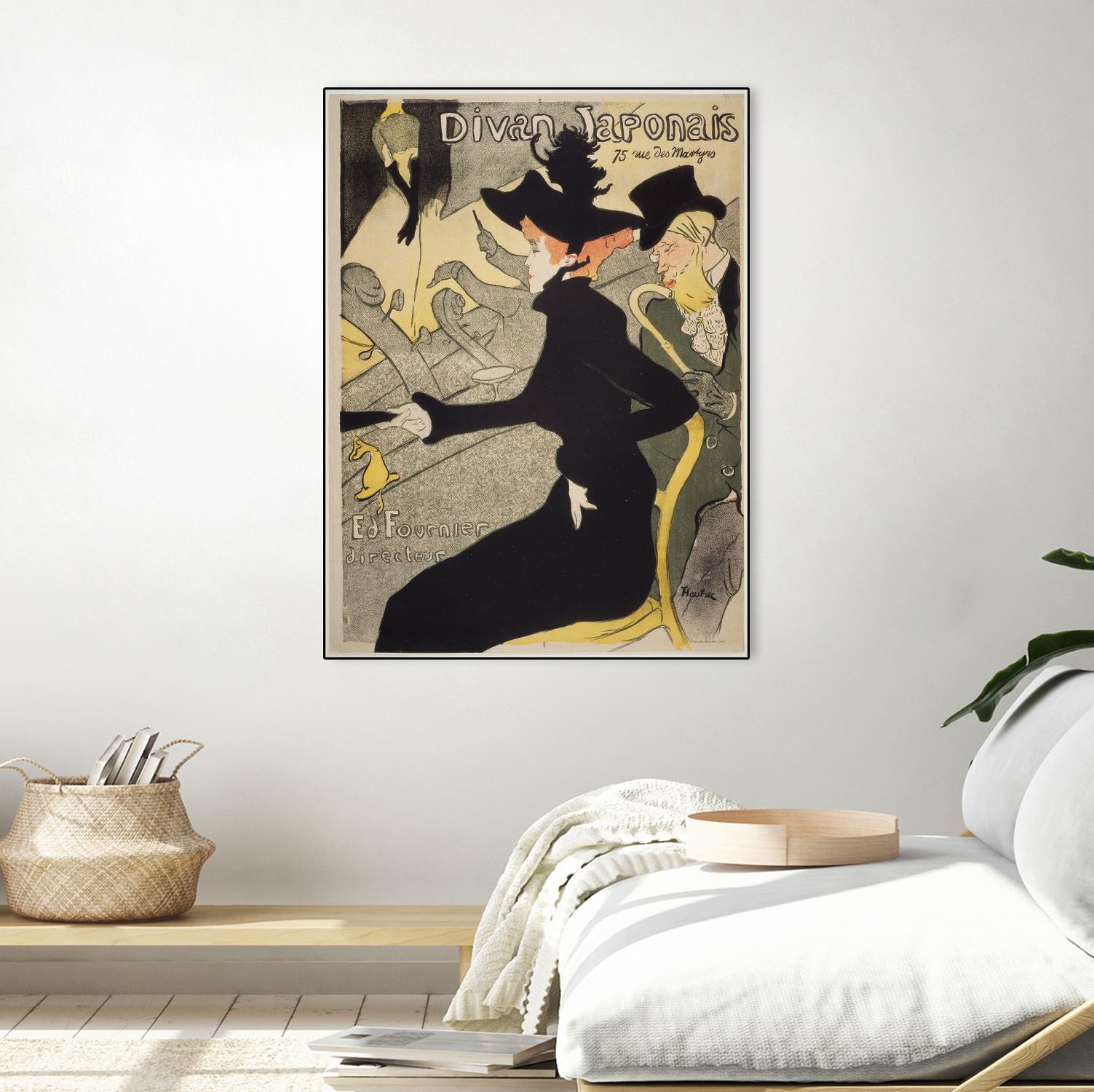 Divan Japonais by Henri de Toulouse Lautrec on GIANT ART